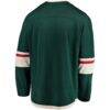 Minnesota Wild Fashion7 Home Breakaway Jersey - Green - Detail View