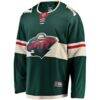Minnesota Wild Fashion7 Home Breakaway Jersey - Green - Side View