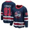 Kyle Connor Winnipeg Jets Fashion7 Alternate Breakaway Jersey - Navy - Front View