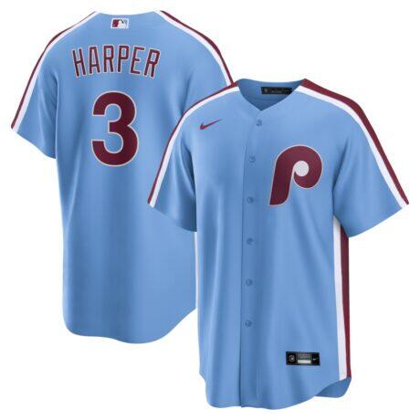 Bryce Harper Philadelphia Phillies Nike Alternate Replica Jersey - - Front View