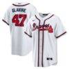 Tom Glavine Atlanta Braves Nike Home Retired Player Replica Jersey - White - Front View
