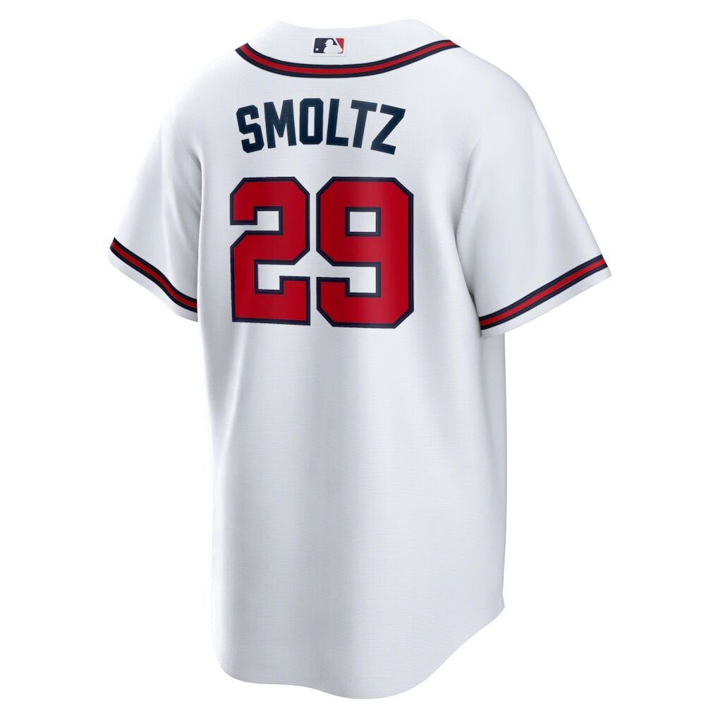 John Smoltz Atlanta Braves Nike Home Retired Player Replica Jersey
