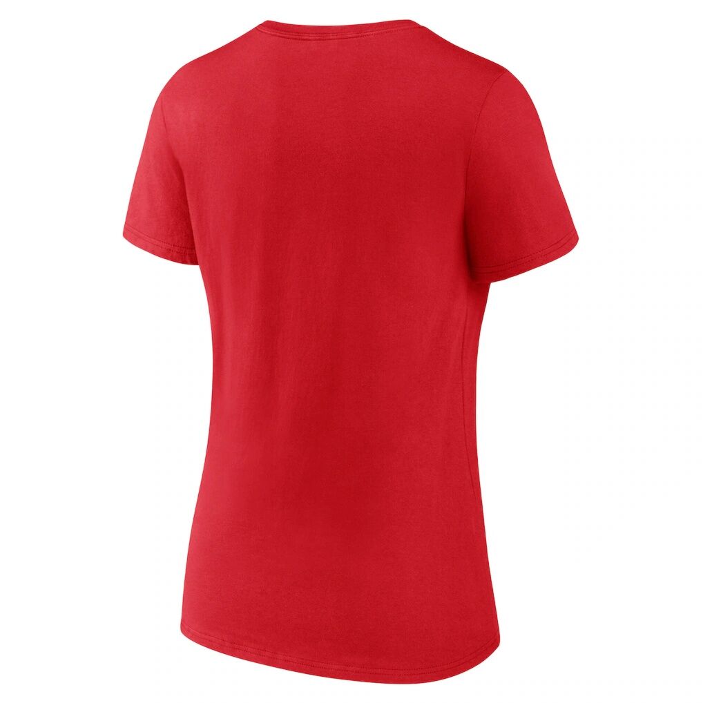 Los Angeles Angels Fashion7 Women's Primary Play V-Neck T-Shirt