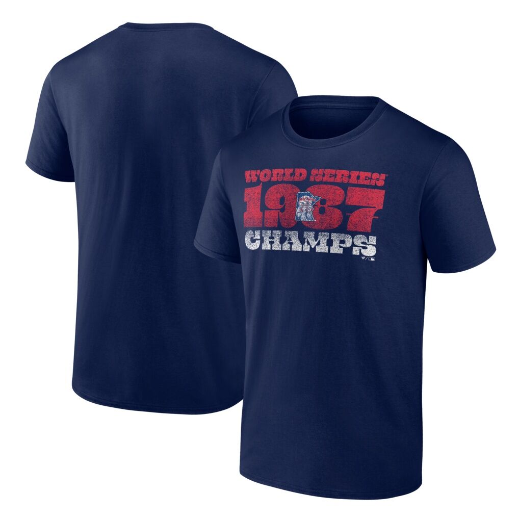 Minnesota Twins Fashion7 1987 World Series Champs T-Shirt