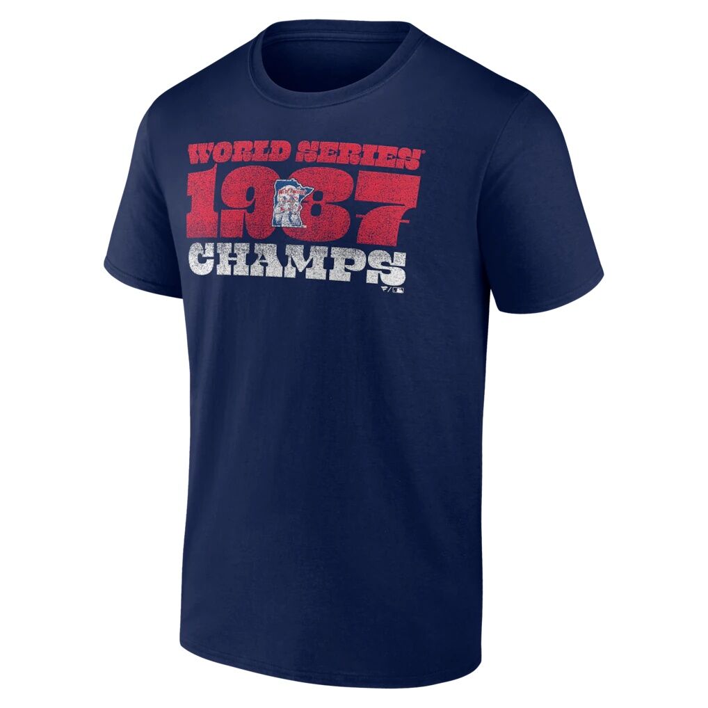 Minnesota Twins Fashion7 1987 World Series Champs T-Shirt
