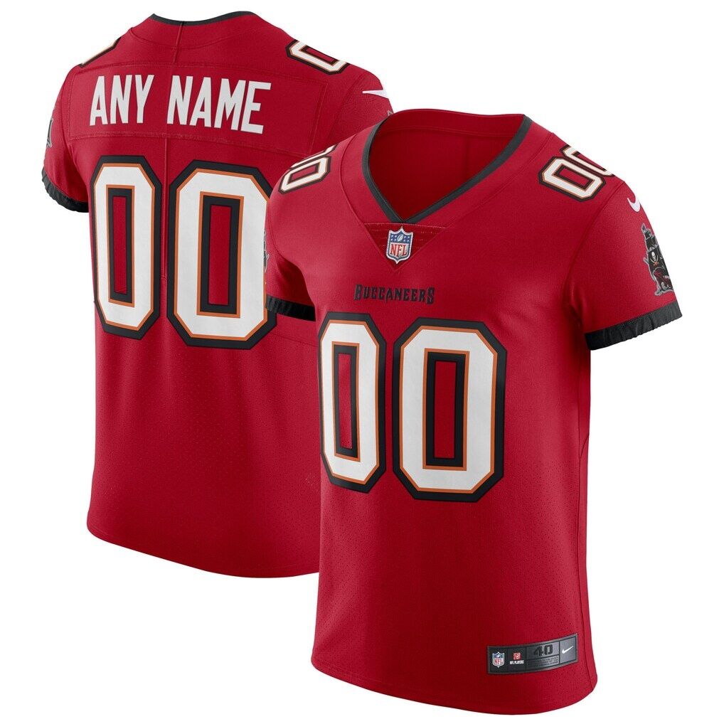 Tampa Bay Buccaneers Nike Vapor Elite Custom Jersey