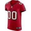 Tampa Bay Buccaneers Nike Vapor Elite Custom Jersey - Red - Side View