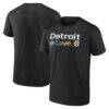Detroit Tigers Fashion7 City Pride T-Shirt - Black - Front View