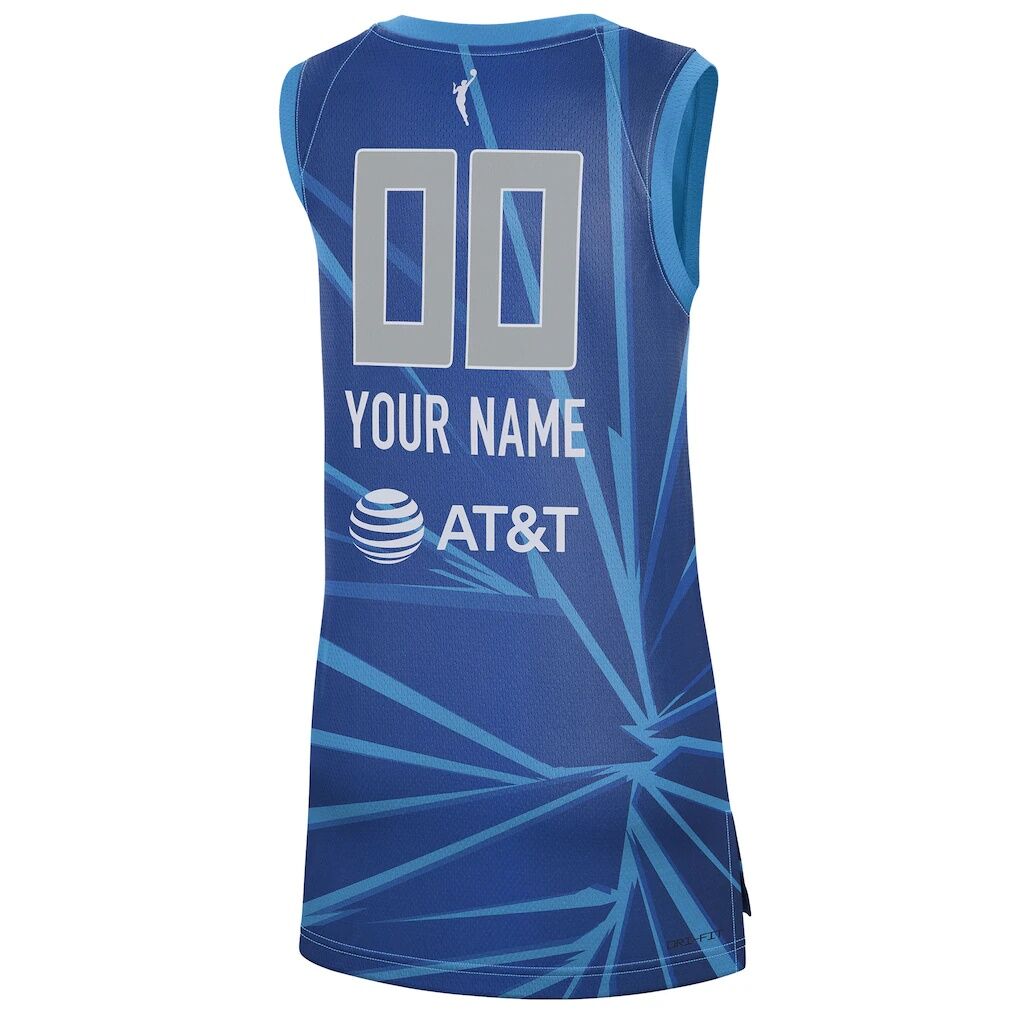 Chicago Sky Nike Unisex 2021 Rebel Edition Victory Custom Jersey - Sky Blue