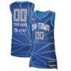Chicago Sky Nike Unisex 2021 Rebel Edition Victory Custom Jersey - Sky Blue - Front View