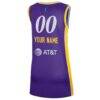 Los Angeles Sparks Nike Unisex 2021 Explorer Edition Victory Custom Jersey - Purple - Detail View