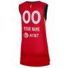 Las Vegas Aces Nike Unisex 2021 Explorer Edition Victory Custom Jersey - Red - Detail View