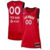 Las Vegas Aces Nike Unisex 2021 Explorer Edition Victory Custom Jersey - Red - Front View