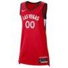 Las Vegas Aces Nike Unisex 2021 Explorer Edition Victory Custom Jersey - Red - Side View