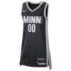 Minnesota Lynx Nike Unisex 2021 Rebel Edition Victory Custom Jersey - Black - Side View