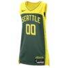 Seattle Storm Nike Unisex 2021 Explorer Edition Victory Custom Jersey - Green - Side View