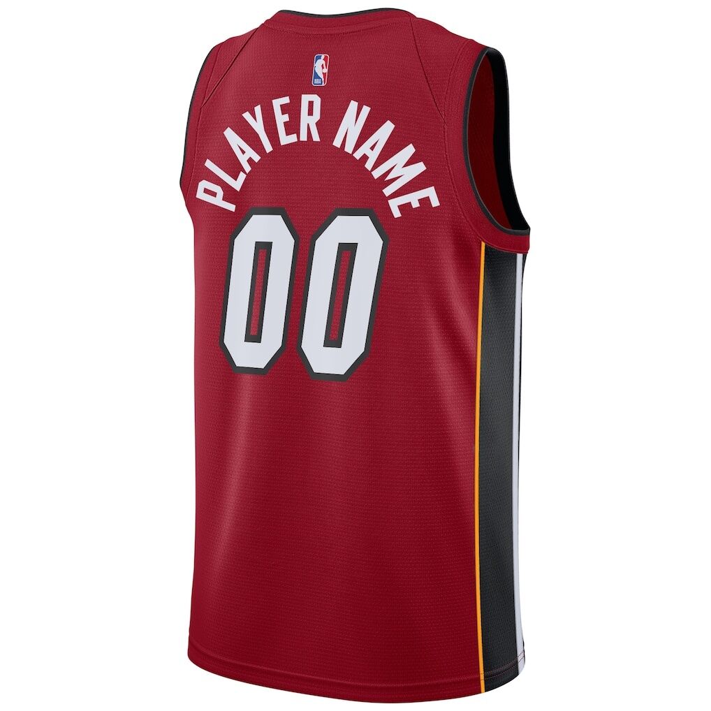 Miami Heat Jordan Brand Swingman Custom Jersey - Statement Edition
