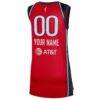 Washington Mystics Nike Unisex 2021 Explorer Edition Victory Custom Jersey - Red - Detail View
