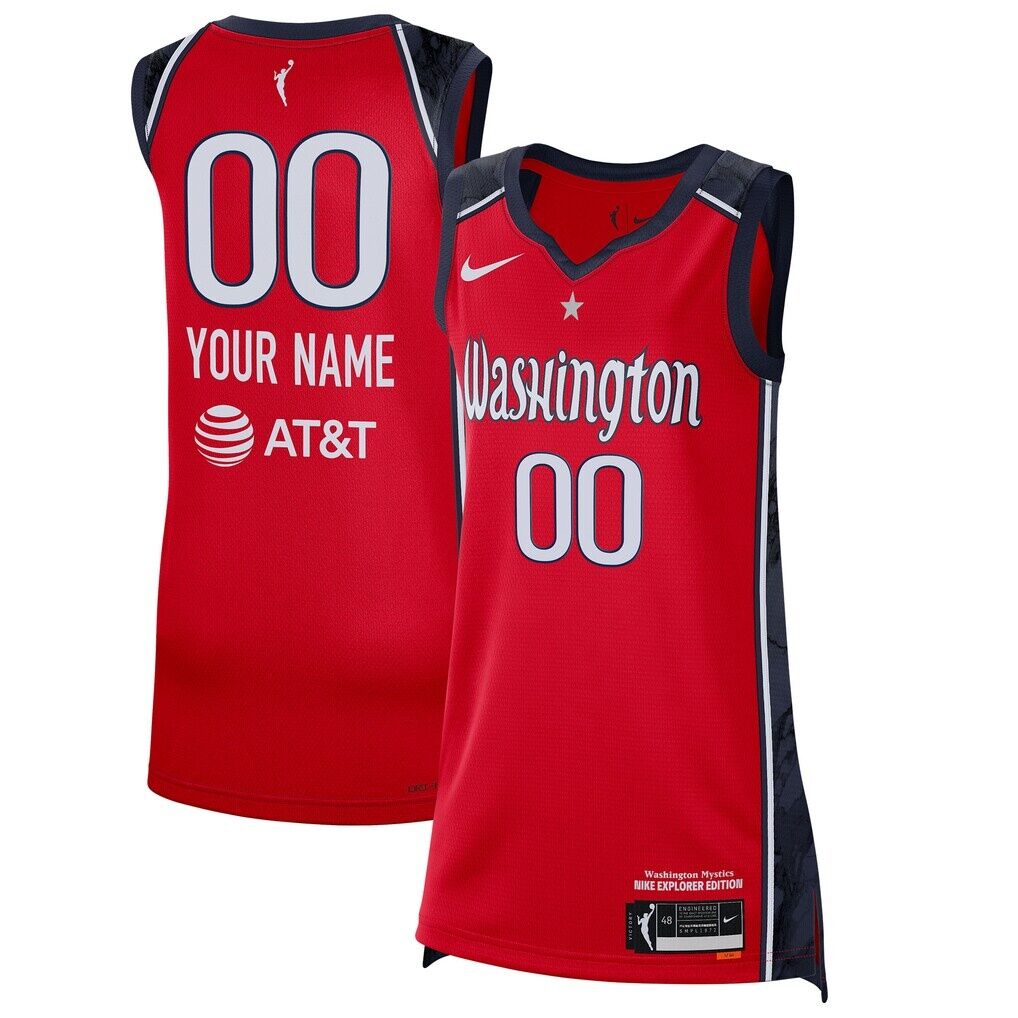 Washington Mystics Nike Unisex 2021 Explorer Edition Victory Custom Jersey