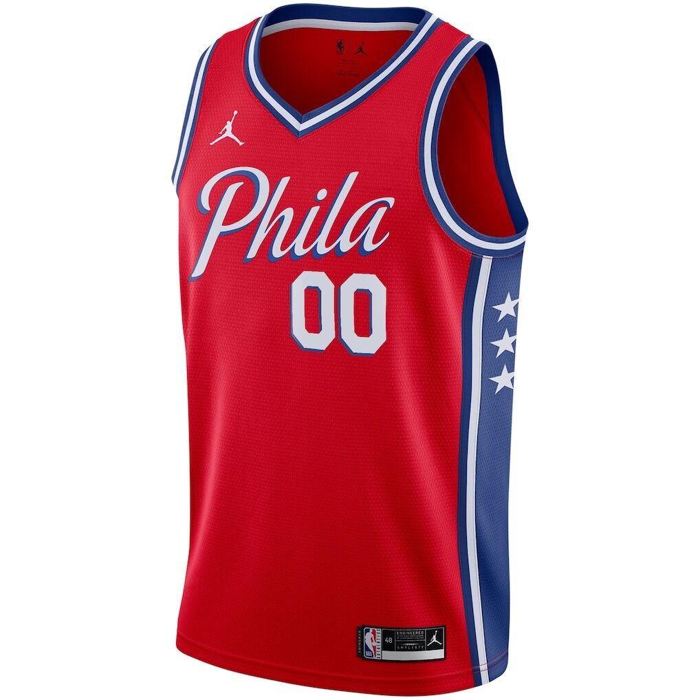 Philadelphia 76ers Jordan Brand Swingman Custom Jersey – Statement Edition