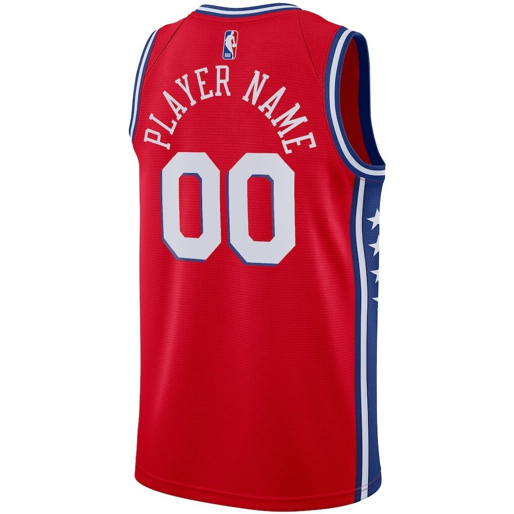 Philadelphia 76ers Jordan Brand Swingman Custom Jersey – Statement Edition