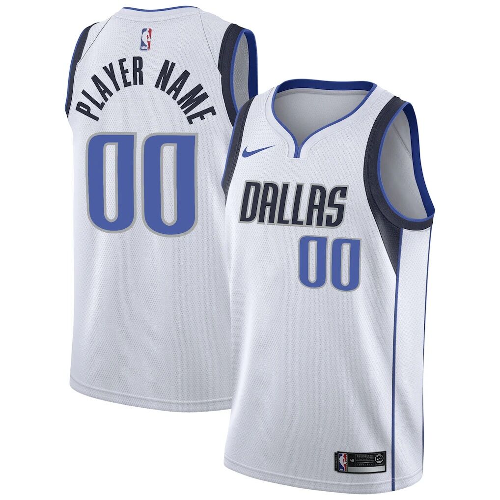 Dallas Mavericks Nike 2020/21 Swingman Custom Jersey - Association Edition