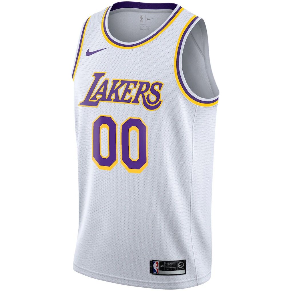 Los Angeles Lakers Nike 2020/21 Swingman Custom Jersey - Association Edition