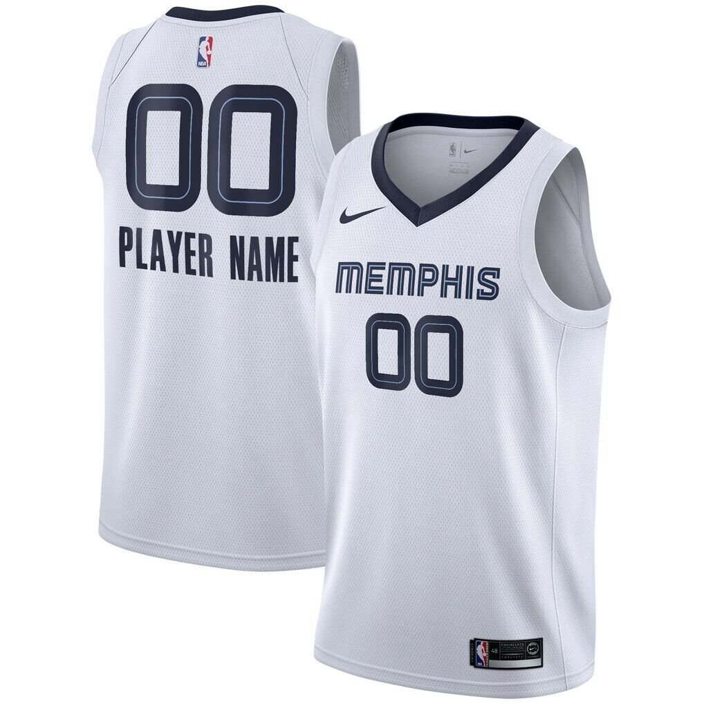Memphis Grizzlies Nike 2020/21 Swingman Custom Jersey - Association Edition