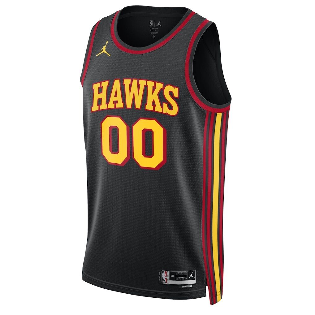 Atlanta Hawks Jordan Brand Unisex 2022/23 Swingman Custom Jersey - Statement Edition