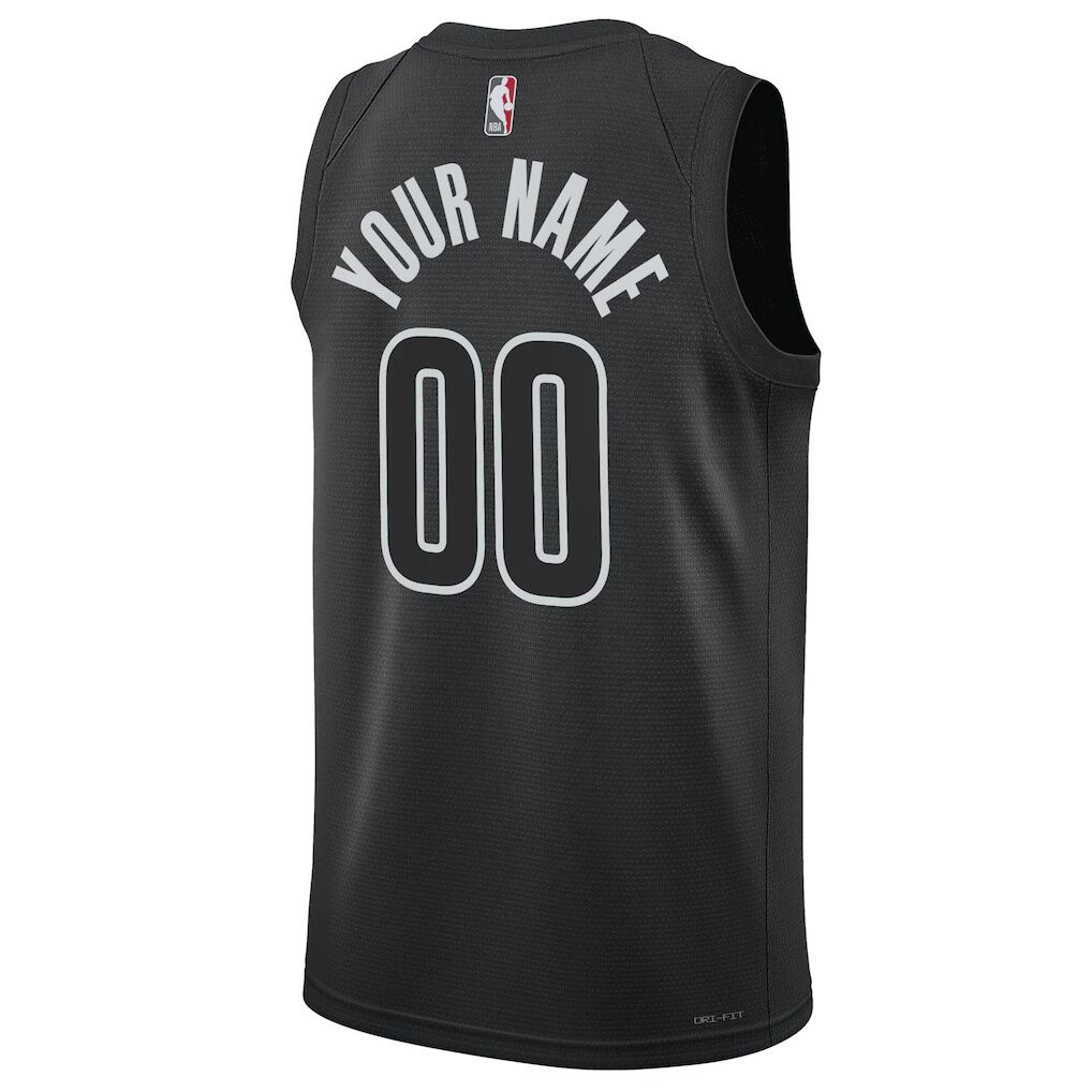 Brooklyn Nets Jordan Brand Unisex 2022/23 Swingman Custom Jersey - Statement Edition
