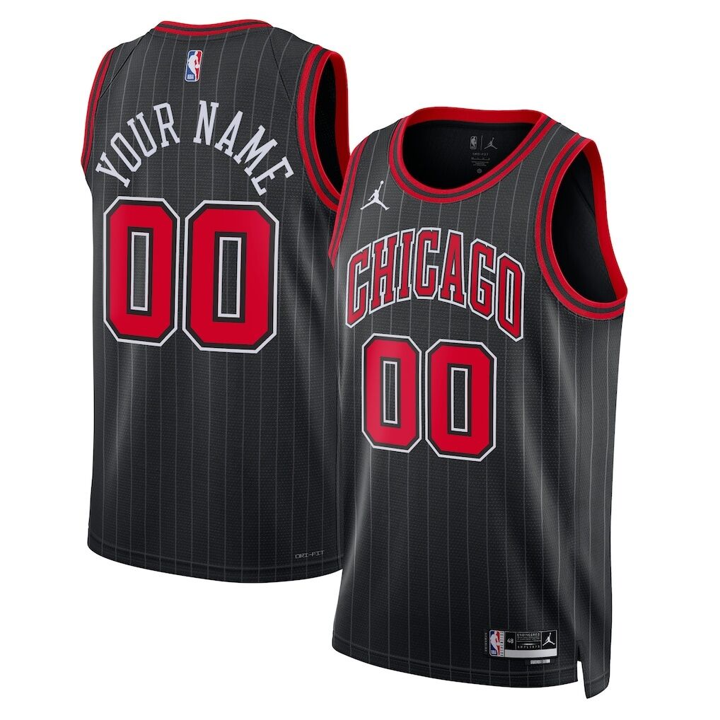 Chicago Bulls Jordan Brand Unisex 2022/23 Swingman Custom Jersey – Statement Edition