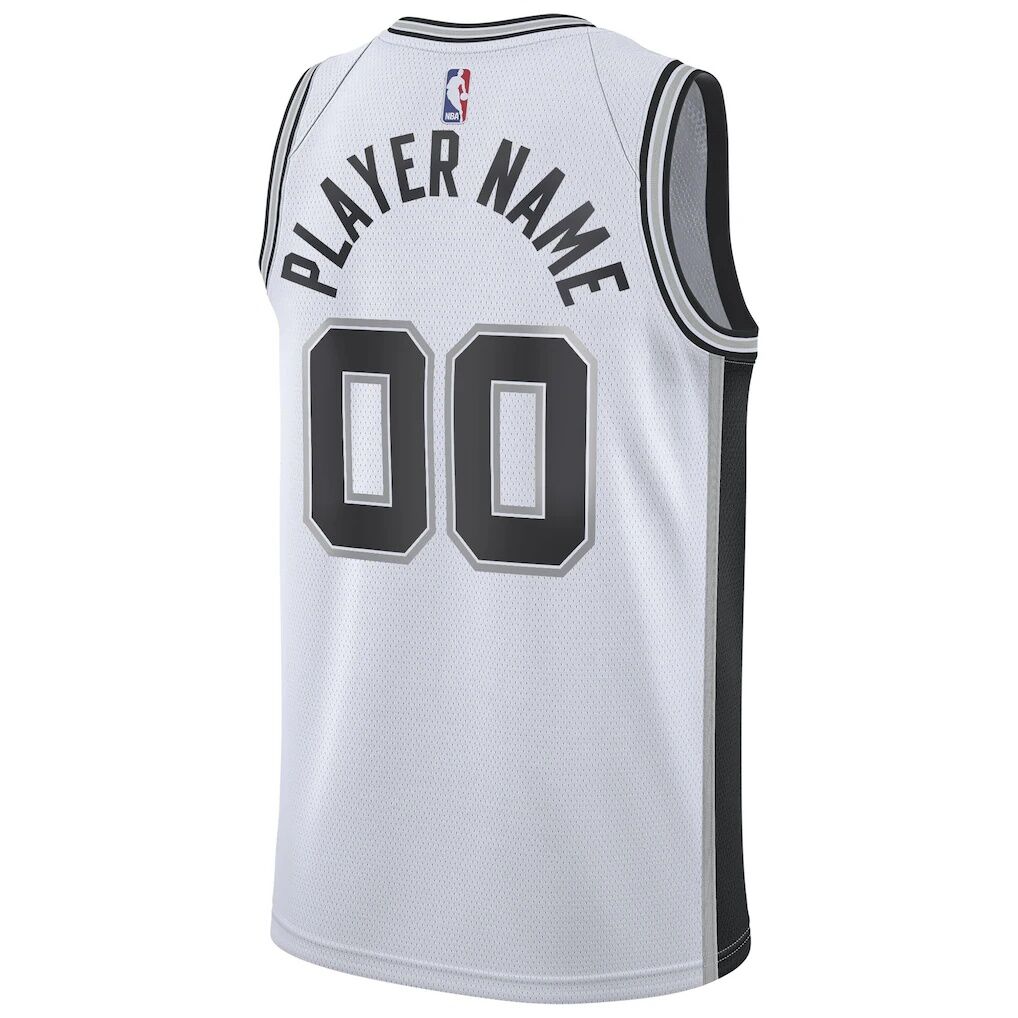 San Antonio Spurs Nike 2020/21 Swingman Custom Jersey - Association Edition