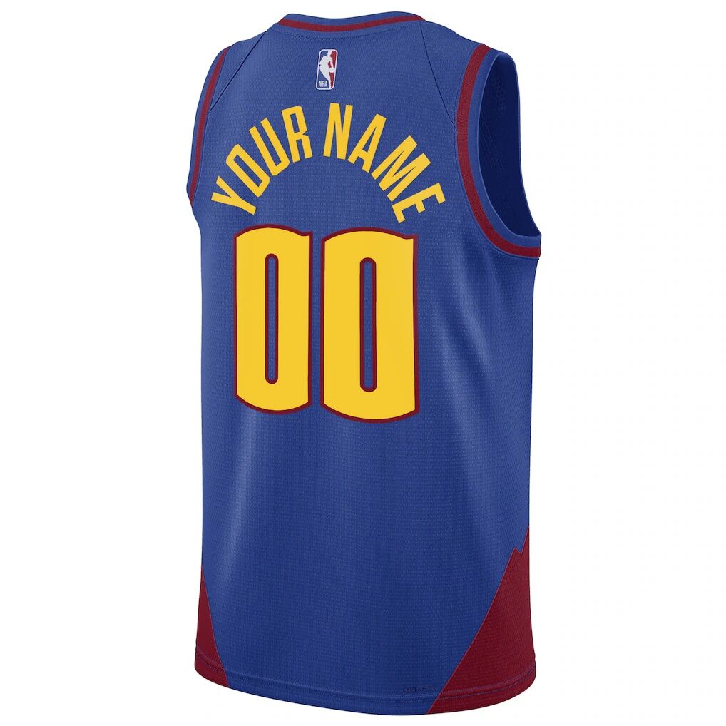 Denver Nuggets Jordan Brand Unisex 2022/23 Swingman Custom Jersey - Statement Edition