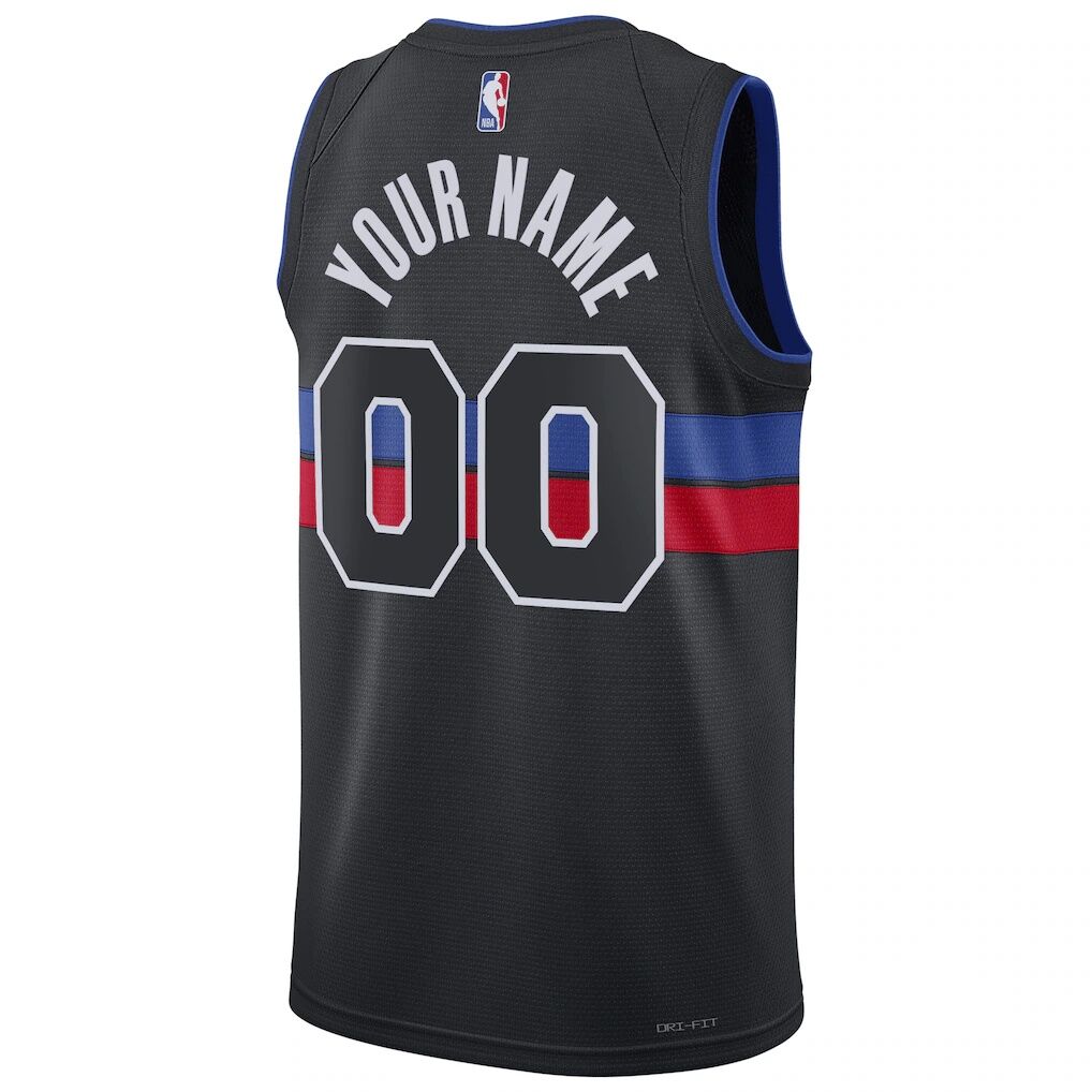 Detroit Pistons Jordan Brand Unisex 2022/23 Swingman Custom Jersey - Statement Edition