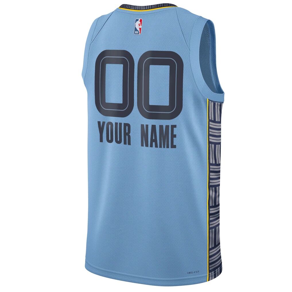 Memphis Grizzlies Jordan Brand Unisex 2022/23 Swingman Custom Jersey - Statement Edition