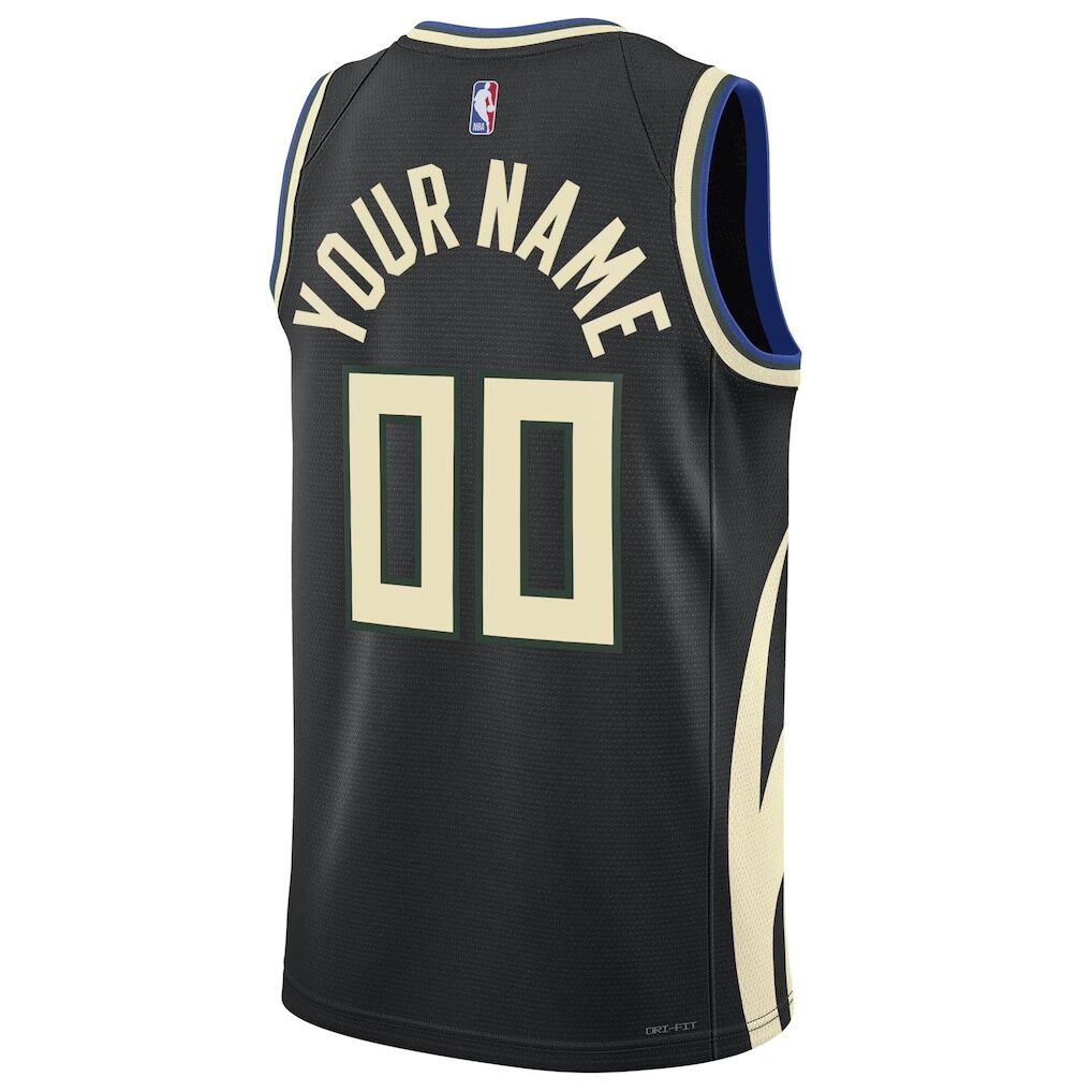 Milwaukee Bucks Jordan Brand Unisex 2022/23 Swingman Custom Jersey - Statement Edition