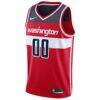 Washington Wizards Nike 2020/21 Swingman Custom Jersey - Red - Side View