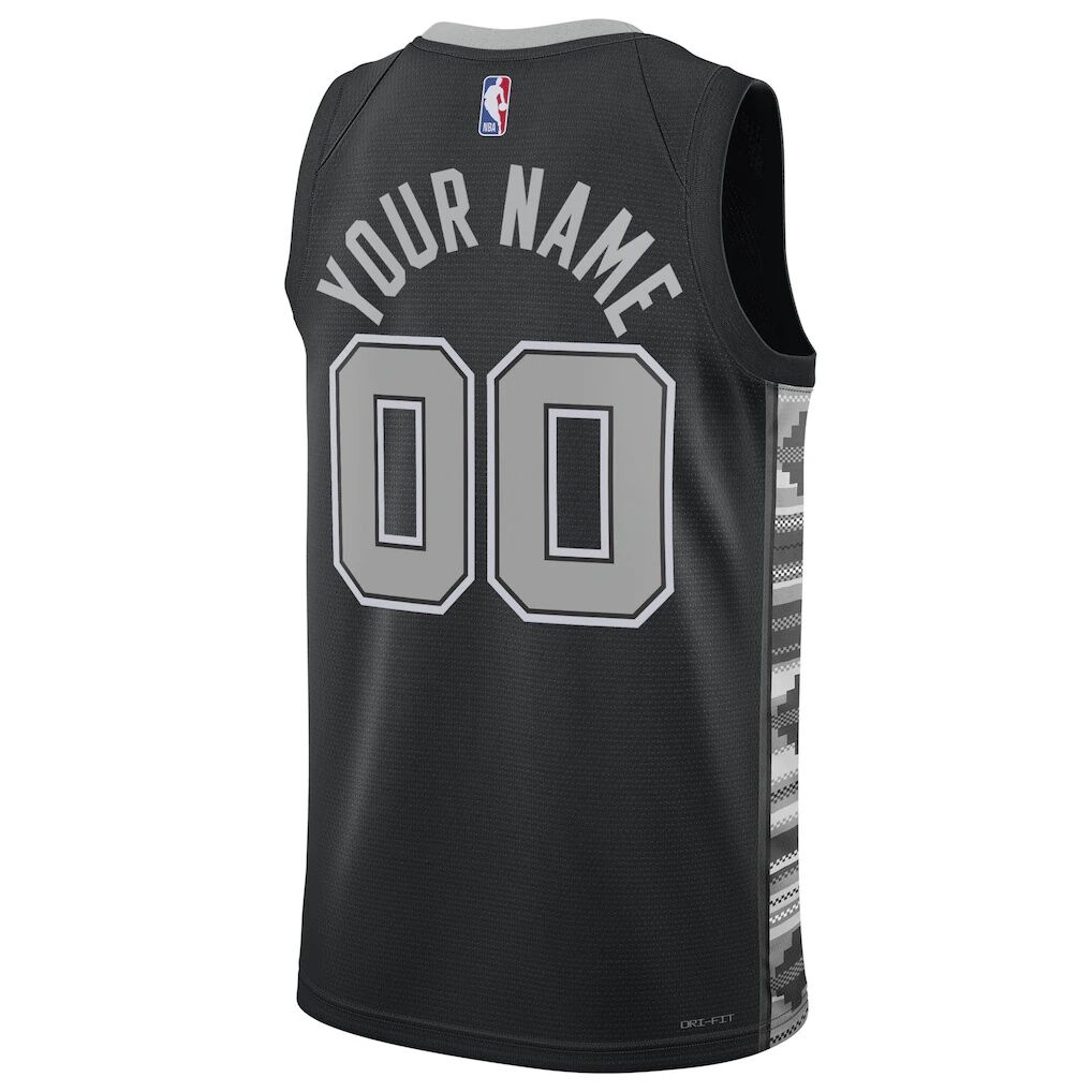 San Antonio Spurs Jordan Brand Unisex 2022/23 Swingman Custom Jersey - Statement Edition