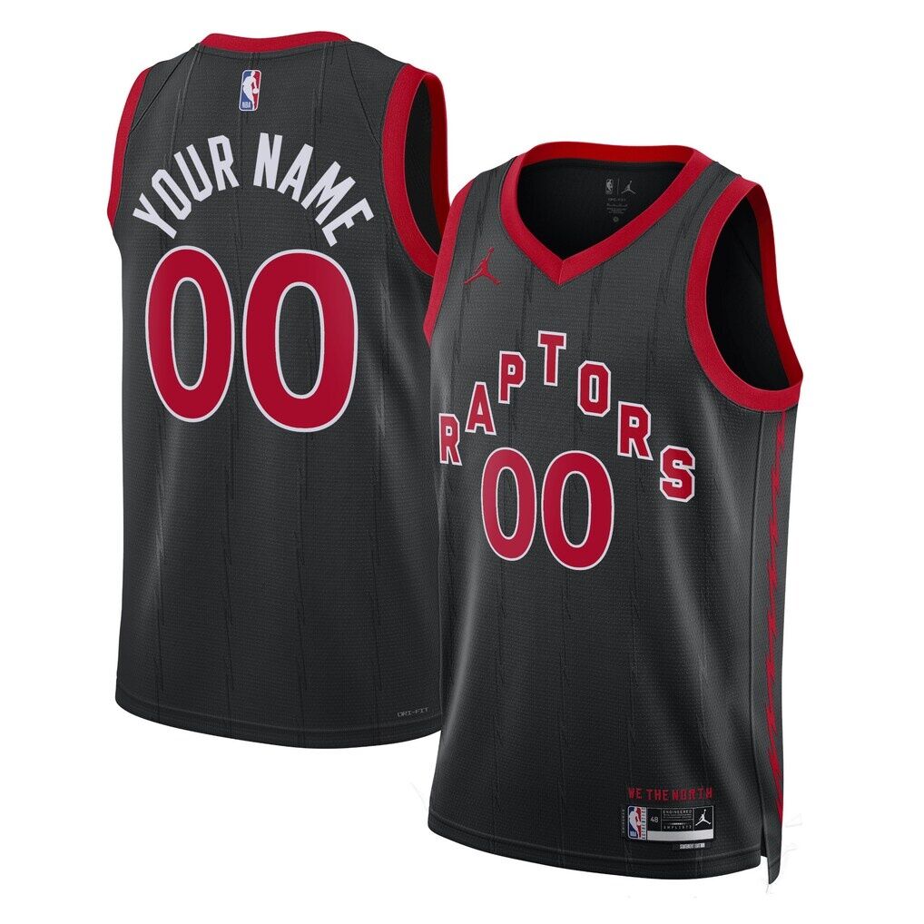 Toronto Raptors Jordan Brand Unisex 2022/23 Swingman Custom Jersey - Statement Edition