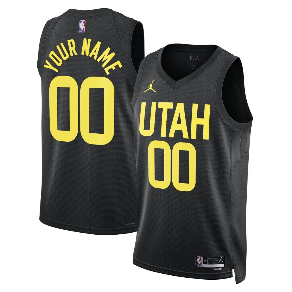 Utah Jazz Jordan Brand Unisex 2022/23 Swingman Custom Jersey - Statement Edition