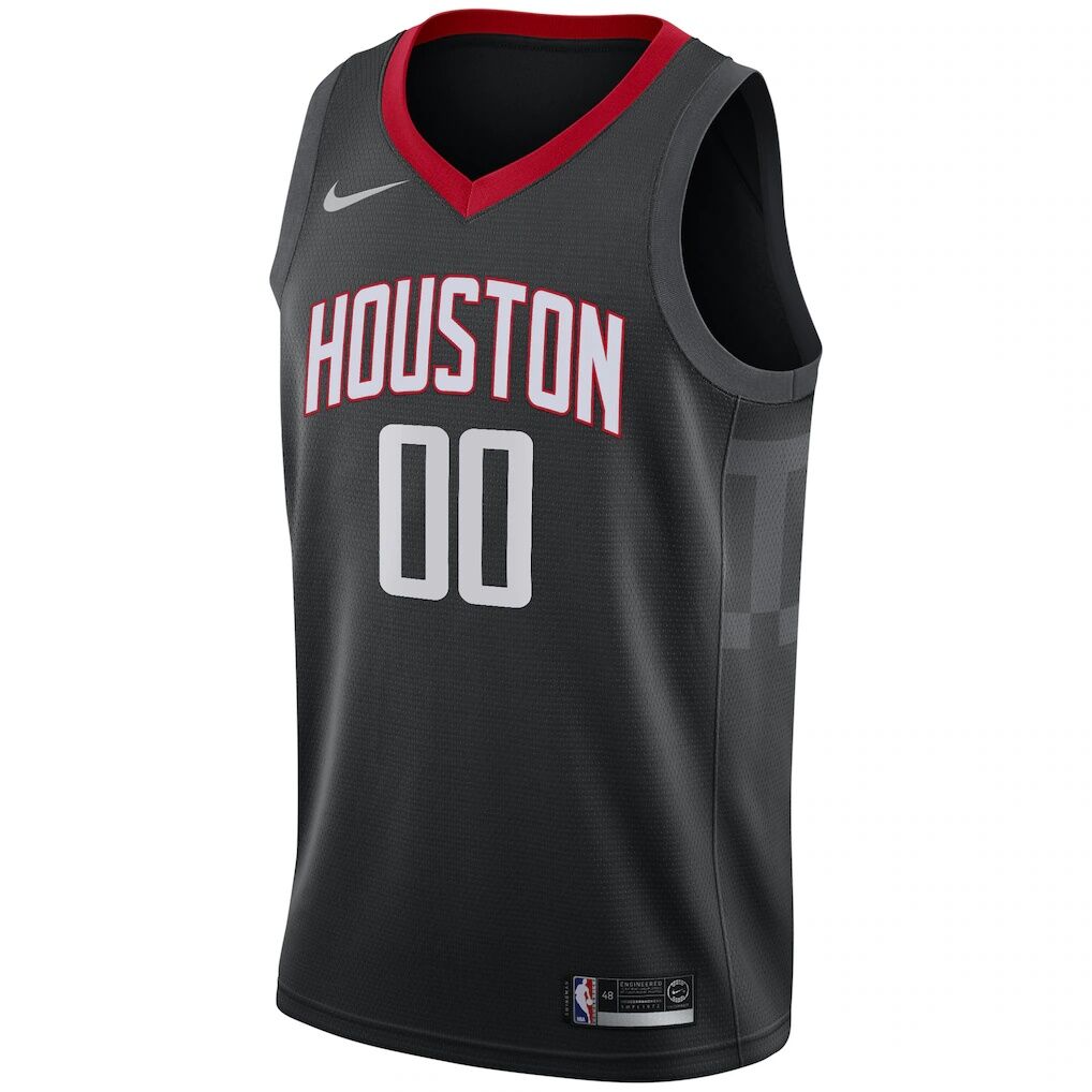 Houston Rockets Nike Swingman Custom Jersey Black – Statement Edition