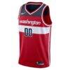 Washington Wizards Nike Swingman Custom Jersey Red - - Side View
