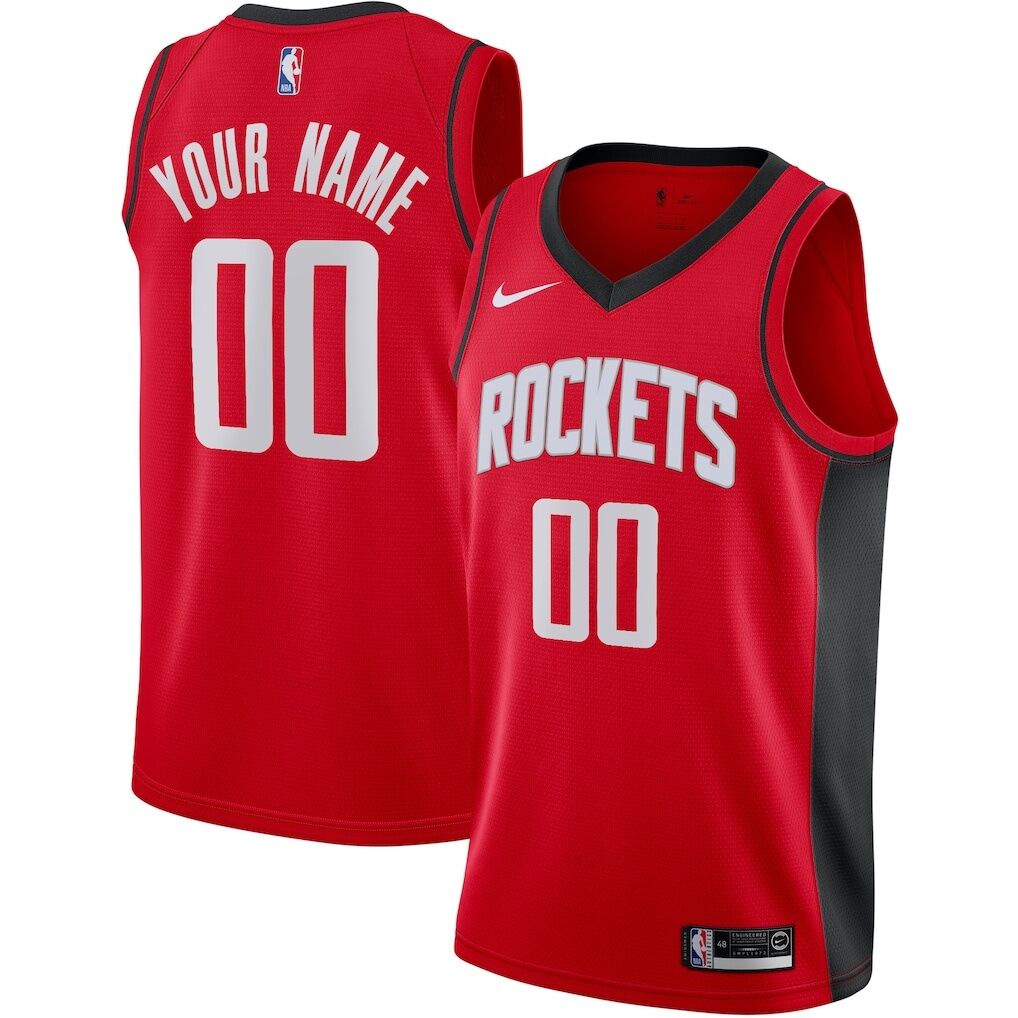 Houston Rockets Nike Custom Swingman Jersey – Icon Edition