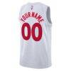 Toronto Raptors Nike Unisex Swingman Custom Jersey White - White - Detail View