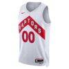 Toronto Raptors Nike Unisex Swingman Custom Jersey White - White - Side View