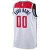 Washington Wizards Nike Unisex Swingman Custom Jersey White - White - Detail View