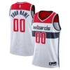 Washington Wizards Nike Unisex Swingman Custom Jersey White - White - Front View