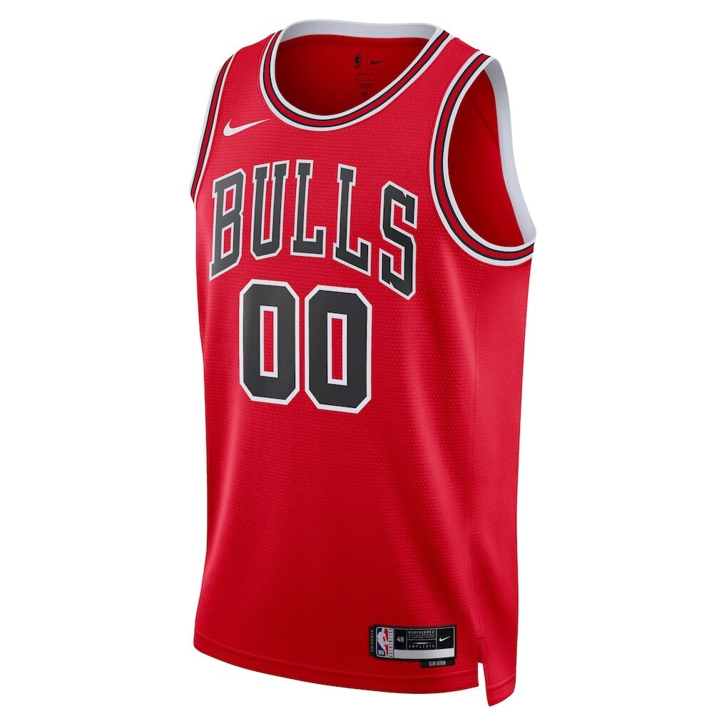 Chicago Bulls Nike Unisex Swingman Custom Jersey Red – Icon Edition