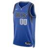 Dallas Mavericks Nike Unisex Swingman Custom Jersey Blue - Blue - Side View