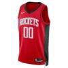 Houston Rockets Nike Unisex Swingman Custom Jersey Red - Red - Back View